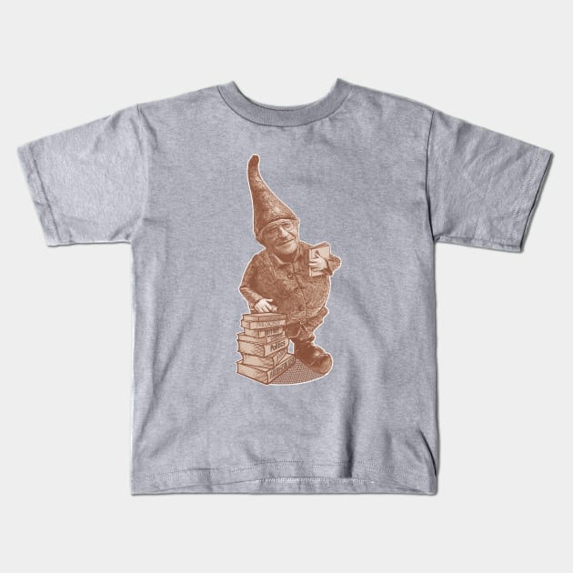 GNOME CHOMSKY- Linguistic Genius and gardener Kids T-Shirt by IceTees